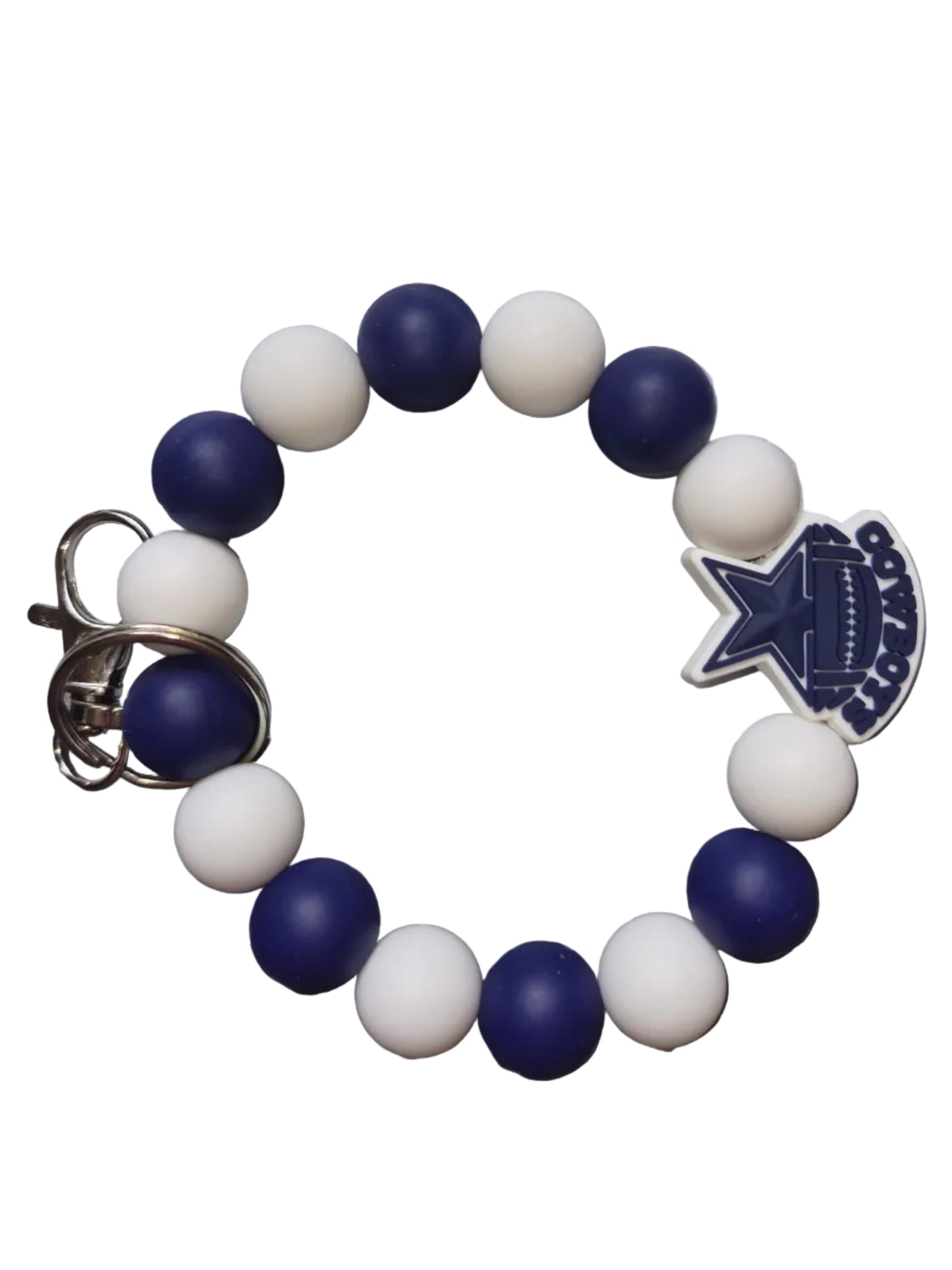 NFL Pre-made wristlet keychains