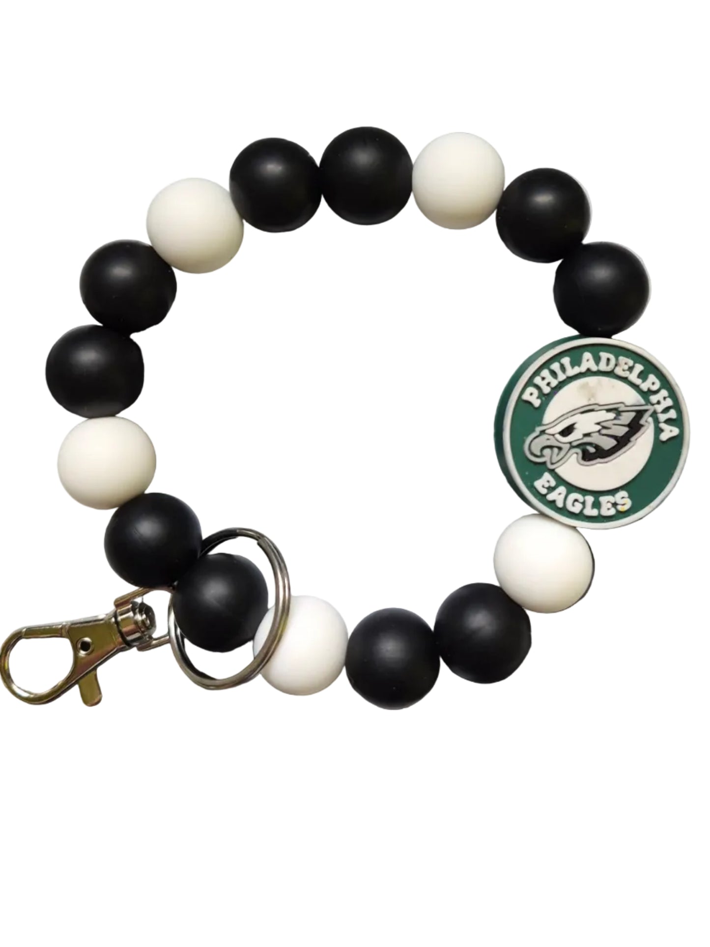 NFL Pre-made wristlet keychains